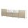BESTÅ - TV bench with doors and drawers, white/Riksviken/Stubbarp light bronze effect | IKEA Taiwan Online - PE820160_S1