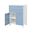 PLATSA cabinet with 2 doors and 2 drawers