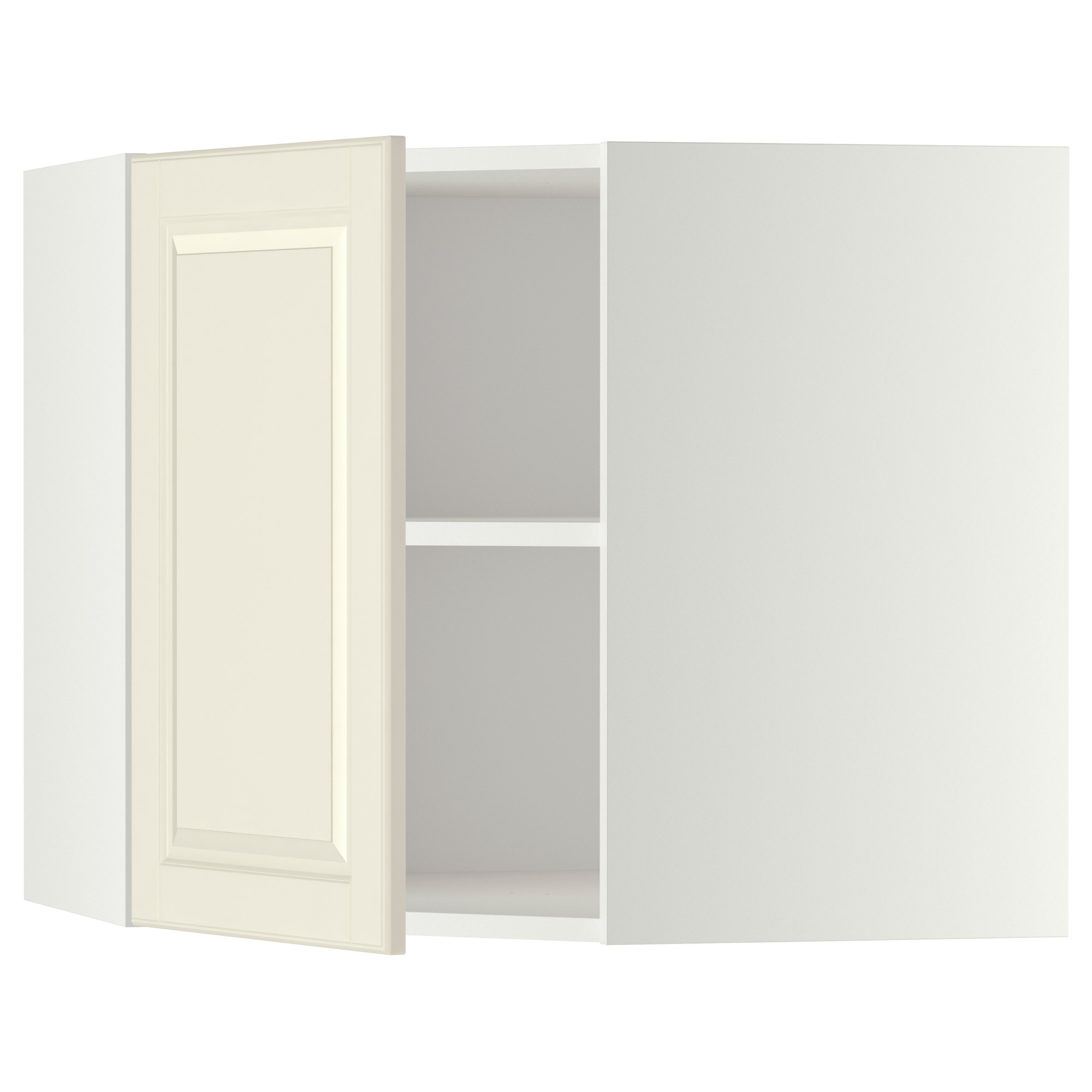 METOD corner wall cabinet with shelves