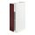 METOD - base cabinet with shelves, white Kallarp/high-gloss dark red-brown | IKEA Taiwan Online - PE764865_S1