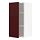 METOD - wall cabinet with shelves, white Kallarp/high-gloss dark red-brown | IKEA Taiwan Online - PE764867_S1