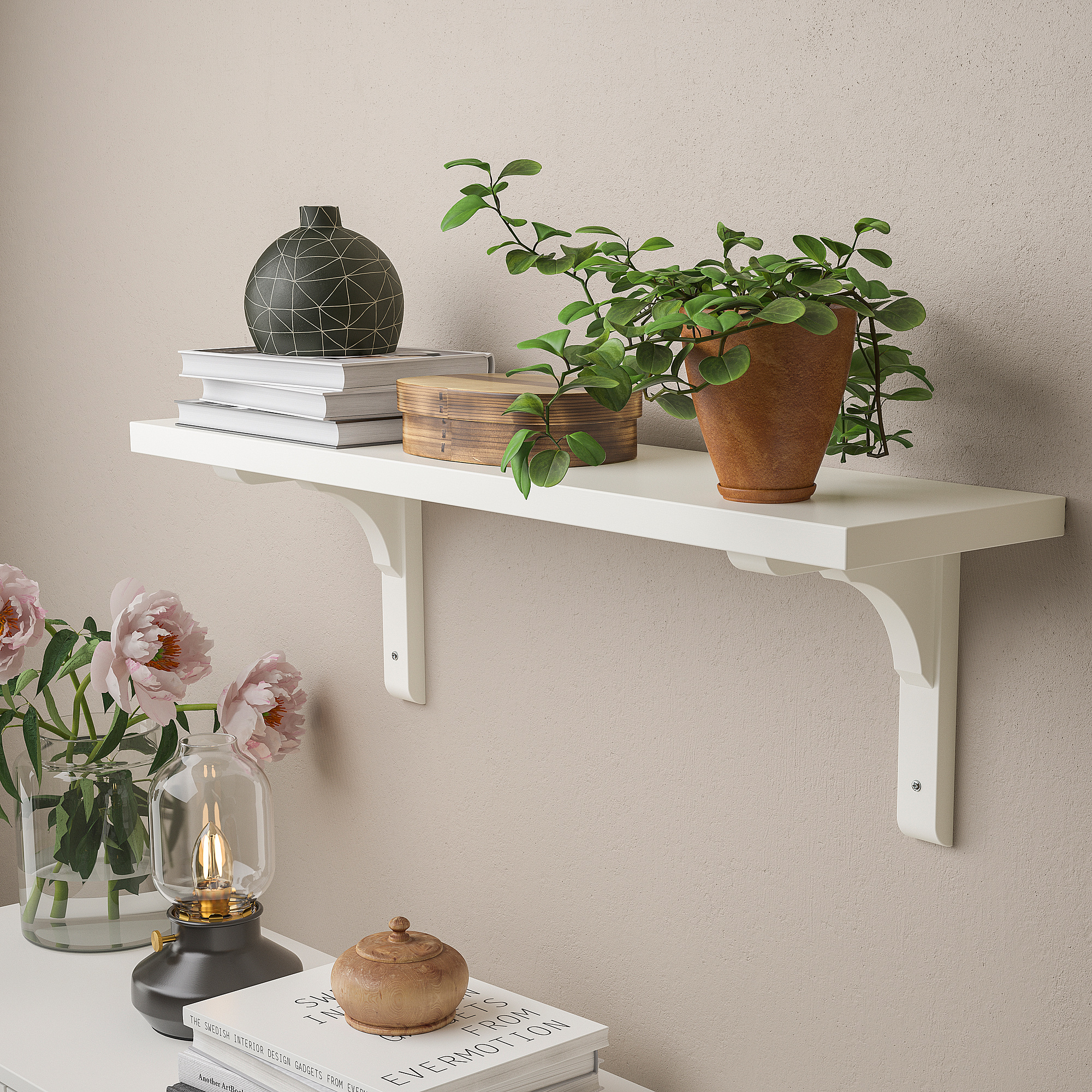 BERGSHULT/RAMSHULT wall shelf