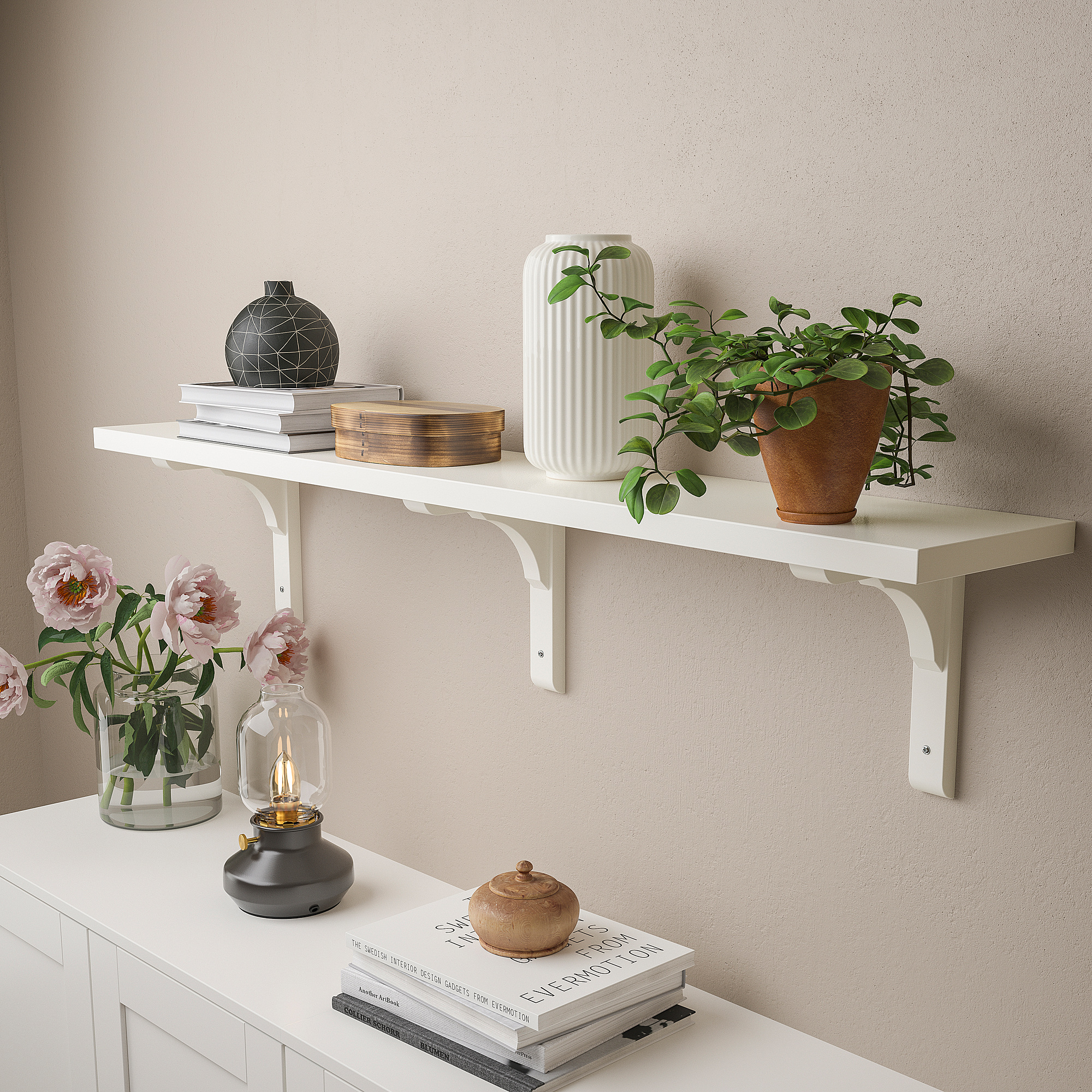 BERGSHULT/RAMSHULT wall shelf