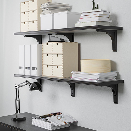 BERGSHULT/RAMSHULT wall shelf combination