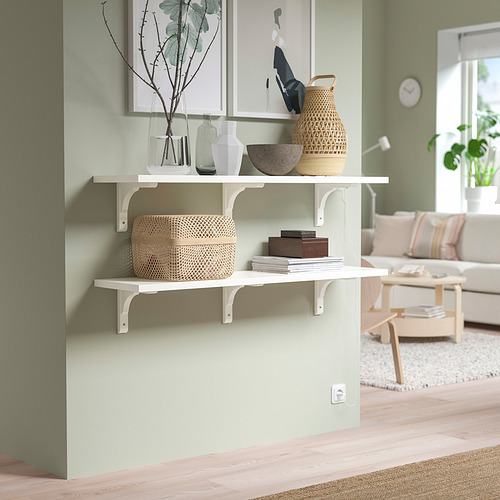 BERGSHULT/RAMSHULT wall shelf combination