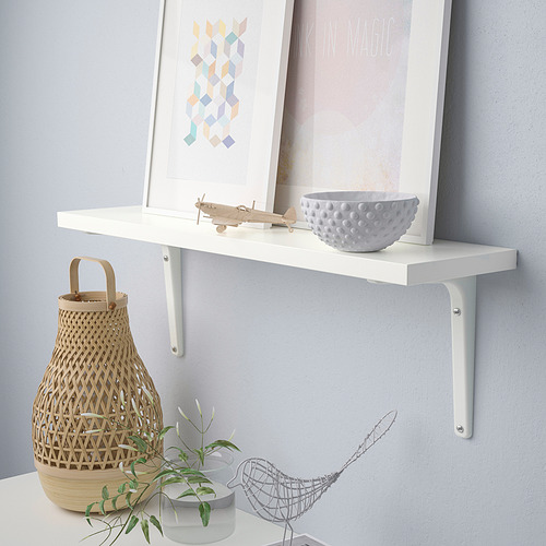 BERGSHULT/TOMTHULT shelf with bracket