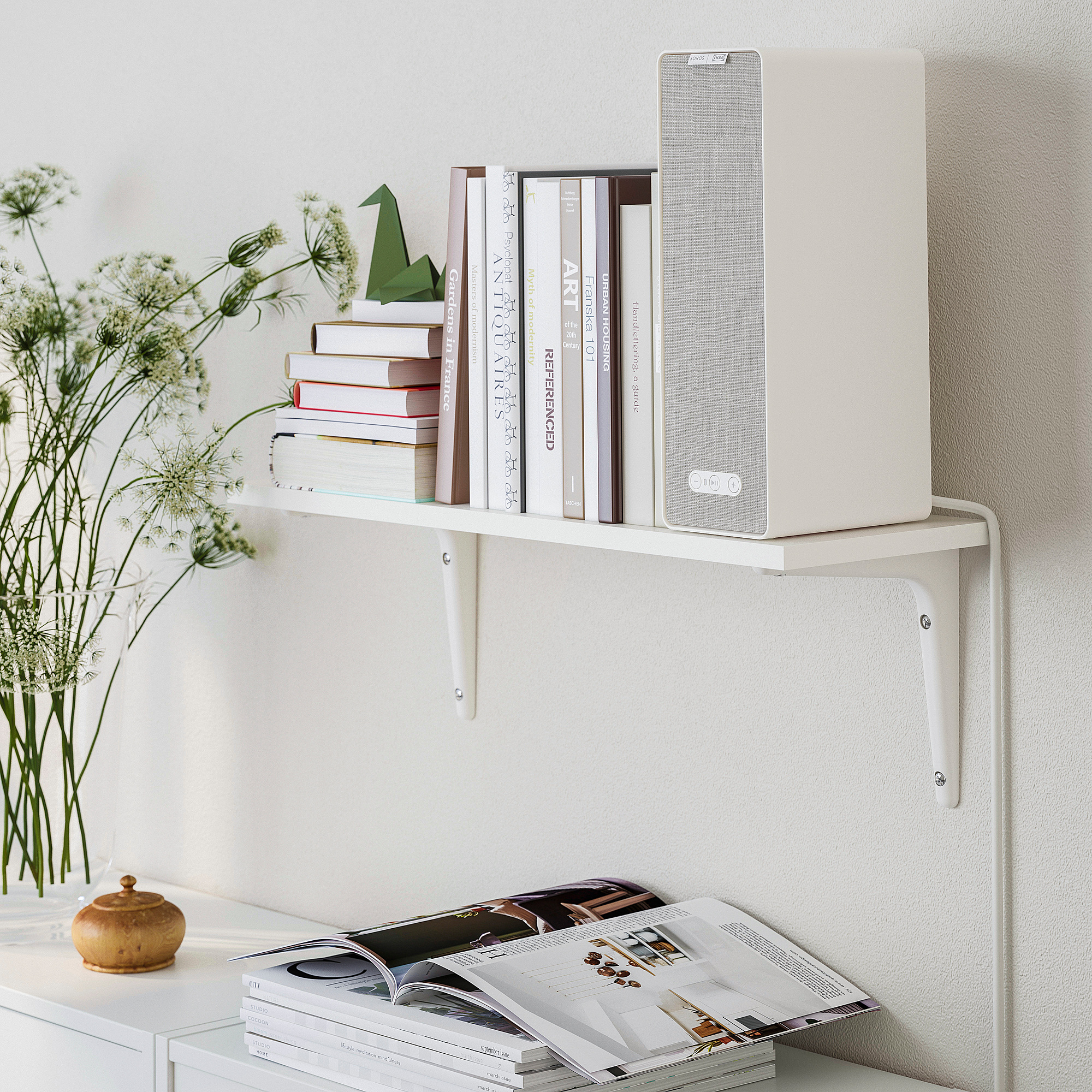 BURHULT/SIBBHULT wall shelf