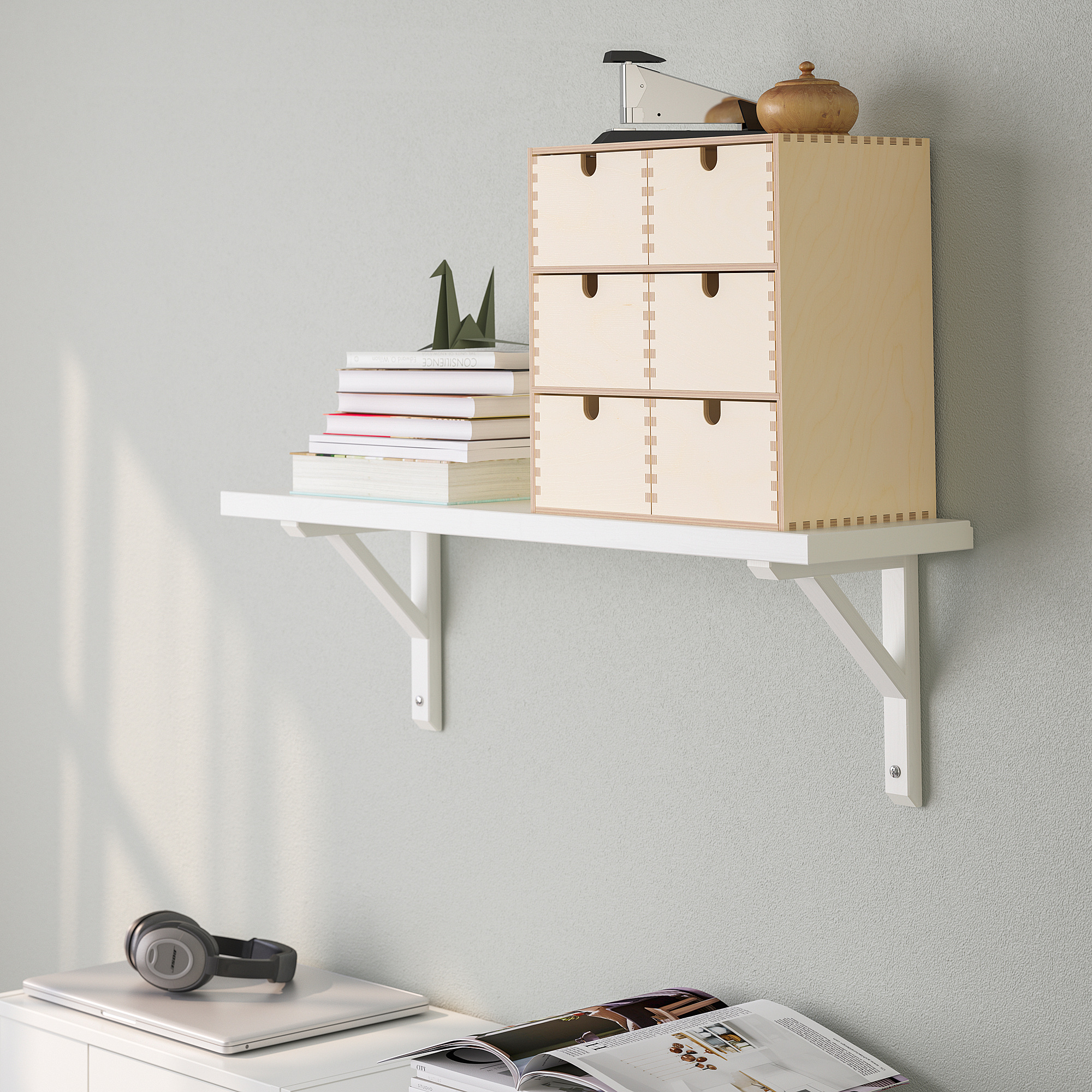 TRANHULT/SANDSHULT wall shelf