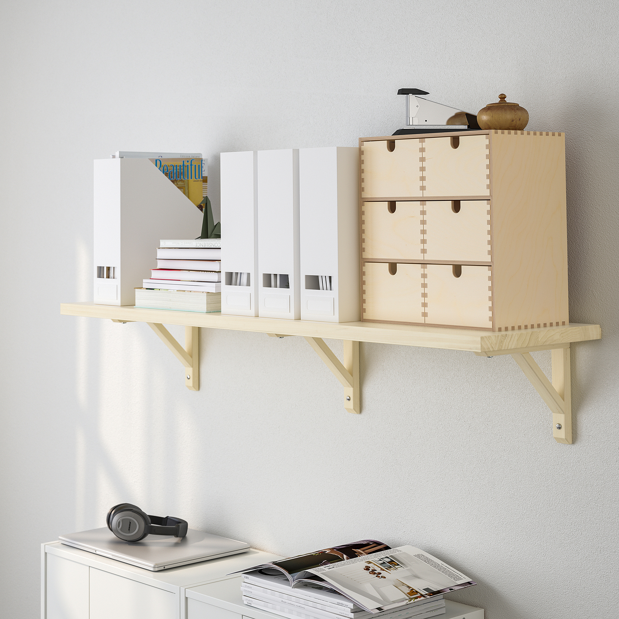 TRANHULT/SANDSHULT wall shelf