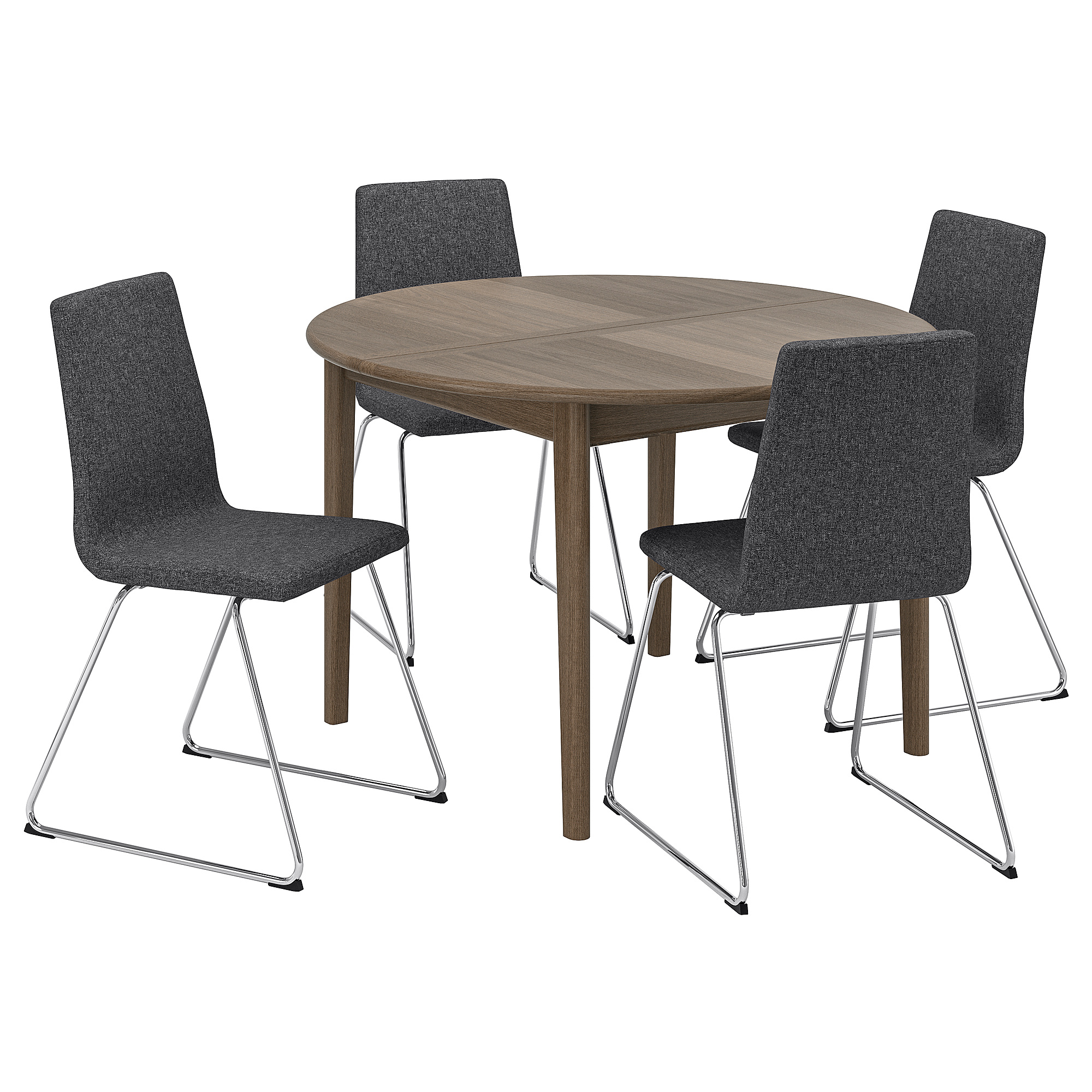 SKANSNÄS/LILLÅNÄS table and 4 chairs