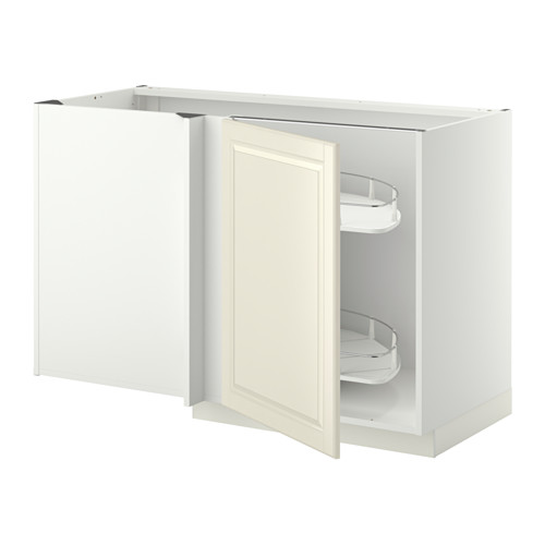 METOD - corner base cab w pull-out fitting, white/Bodbyn off-white | IKEA Taiwan Online - PE345401_S4