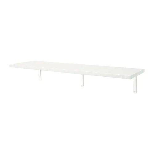 BERGSHULT/TOMTHULT - 層板附支撐架, 白色, 120x30 公分 | IKEA 線上購物 - PE820283_S4