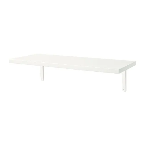 BERGSHULT/TOMTHULT - 層板附支撐架, 白色, 80x30 公分 | IKEA 線上購物 - PE820285_S4