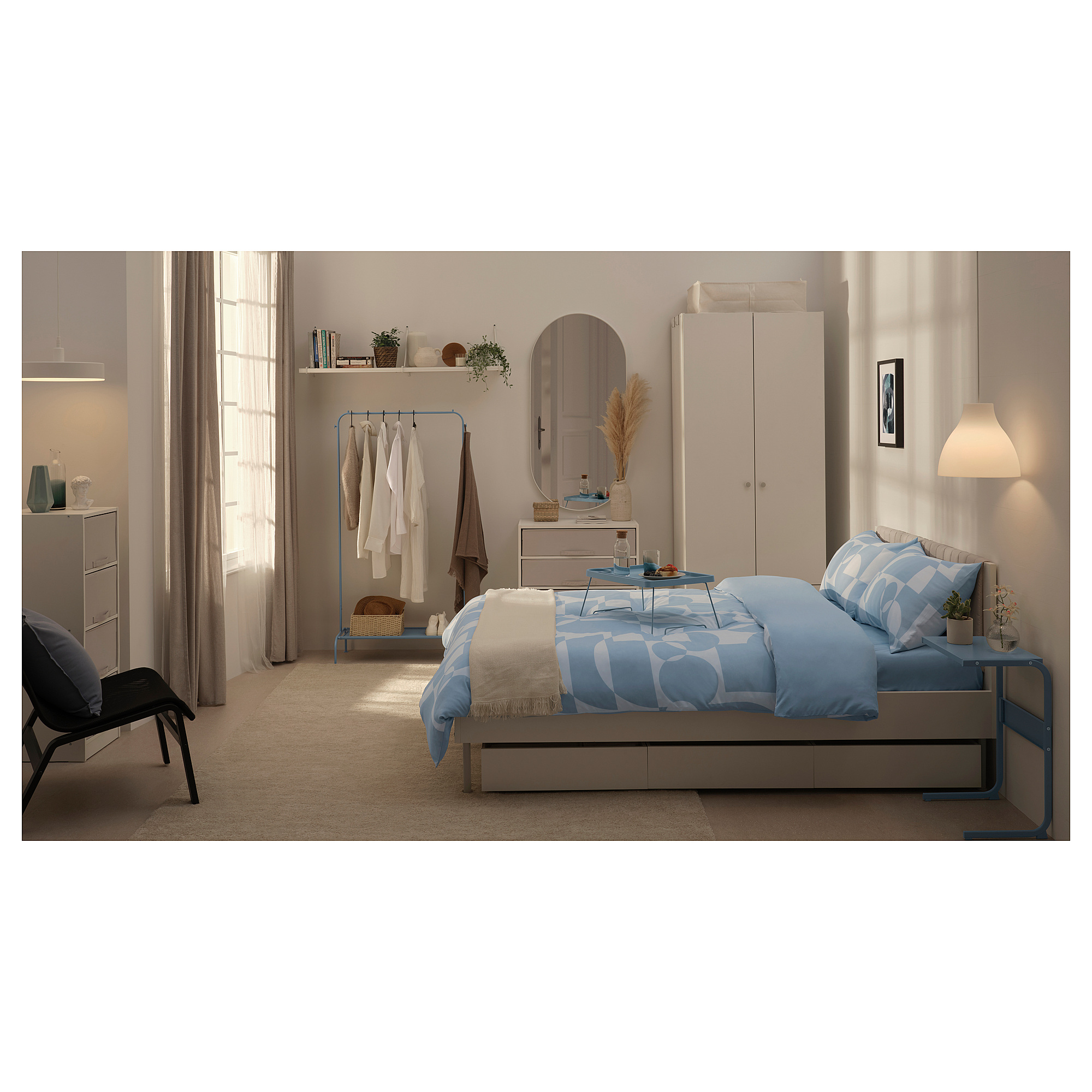 BRUKSVARA 3-piece bedlinen set