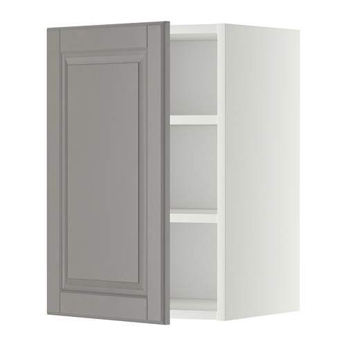 METOD wall cabinet with shelves