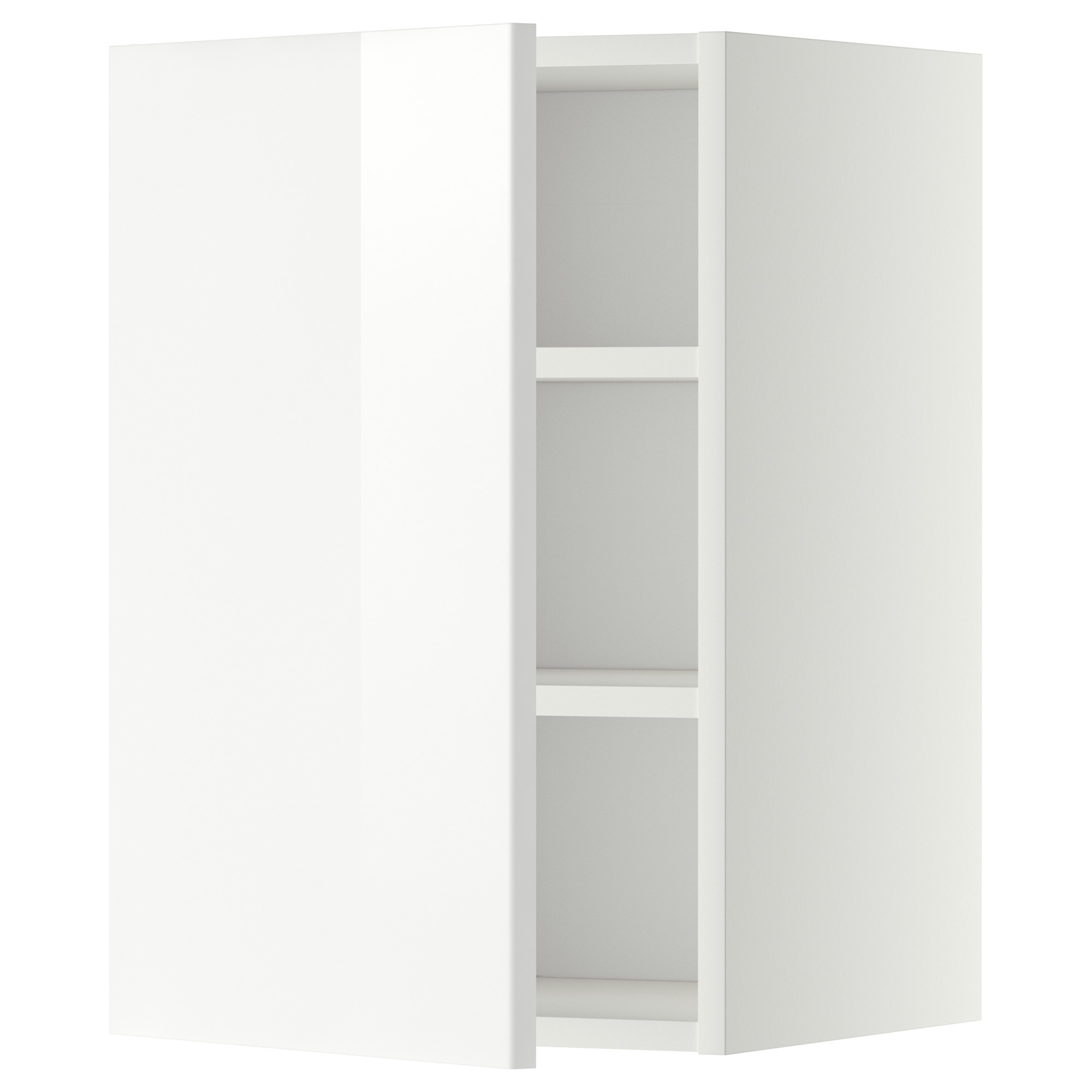 METOD wall cabinet with shelves