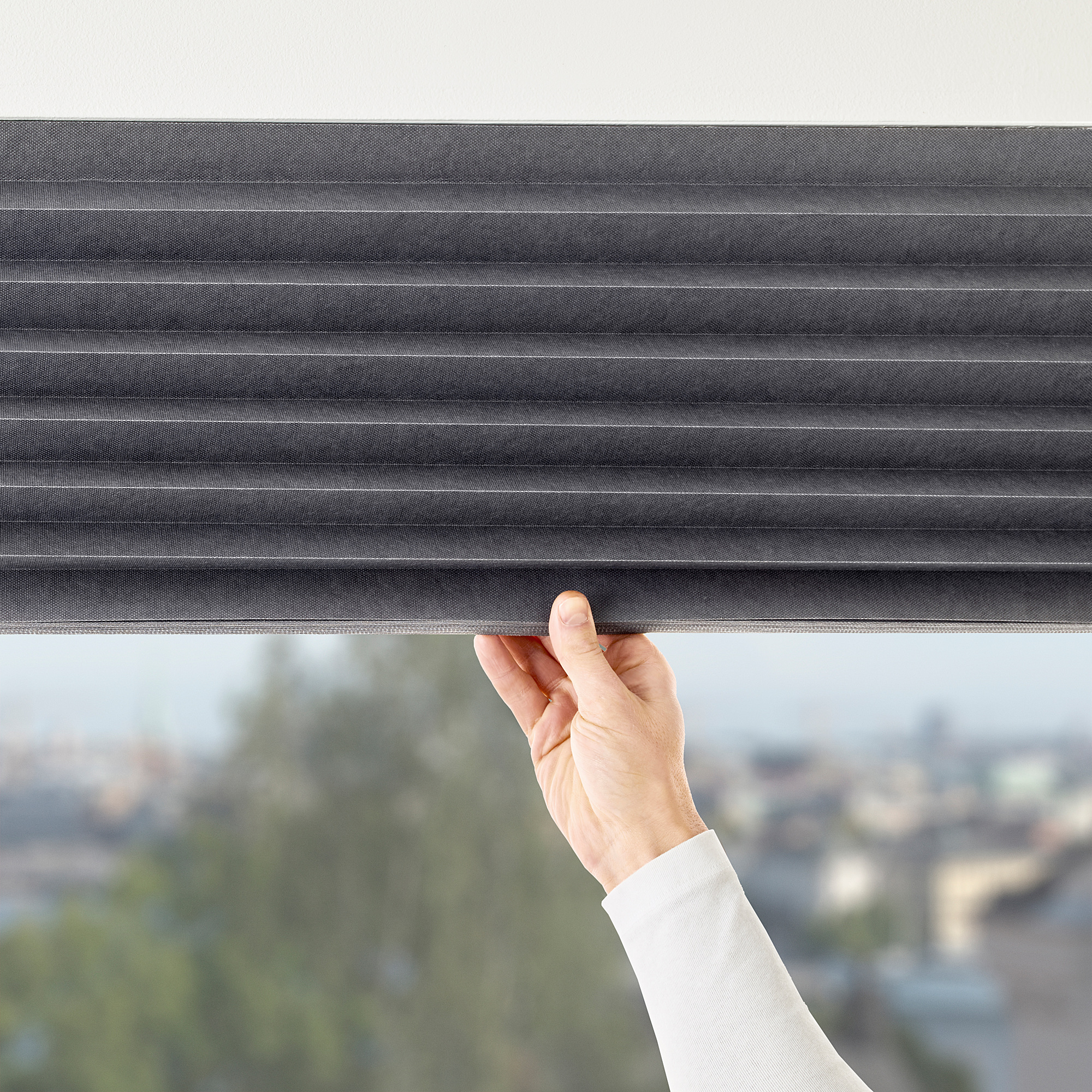 SCHOTTIS block-out pleated blind