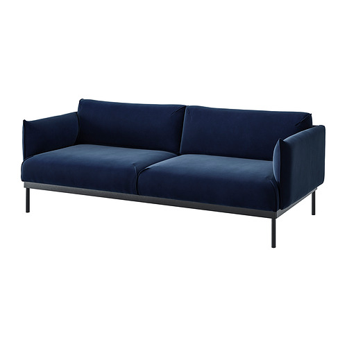 ÄPPLARYD - 三人座沙發, Djuparp 深藍色 | IKEA 線上購物 - PE820321_S4