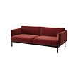 ÄPPLARYD - 3-seat sofa, Djuparp red-brown | IKEA Taiwan Online - PE820323_S2 