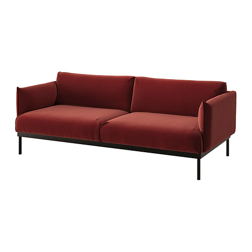 ÄPPLARYD - 三人座沙發, Djuparp 紅棕色 | IKEA 線上購物 - PE820323_S4