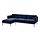 ÄPPLARYD - 三人座沙發附躺椅, Djuparp 深藍色 | IKEA 線上購物 - PE820329_S1