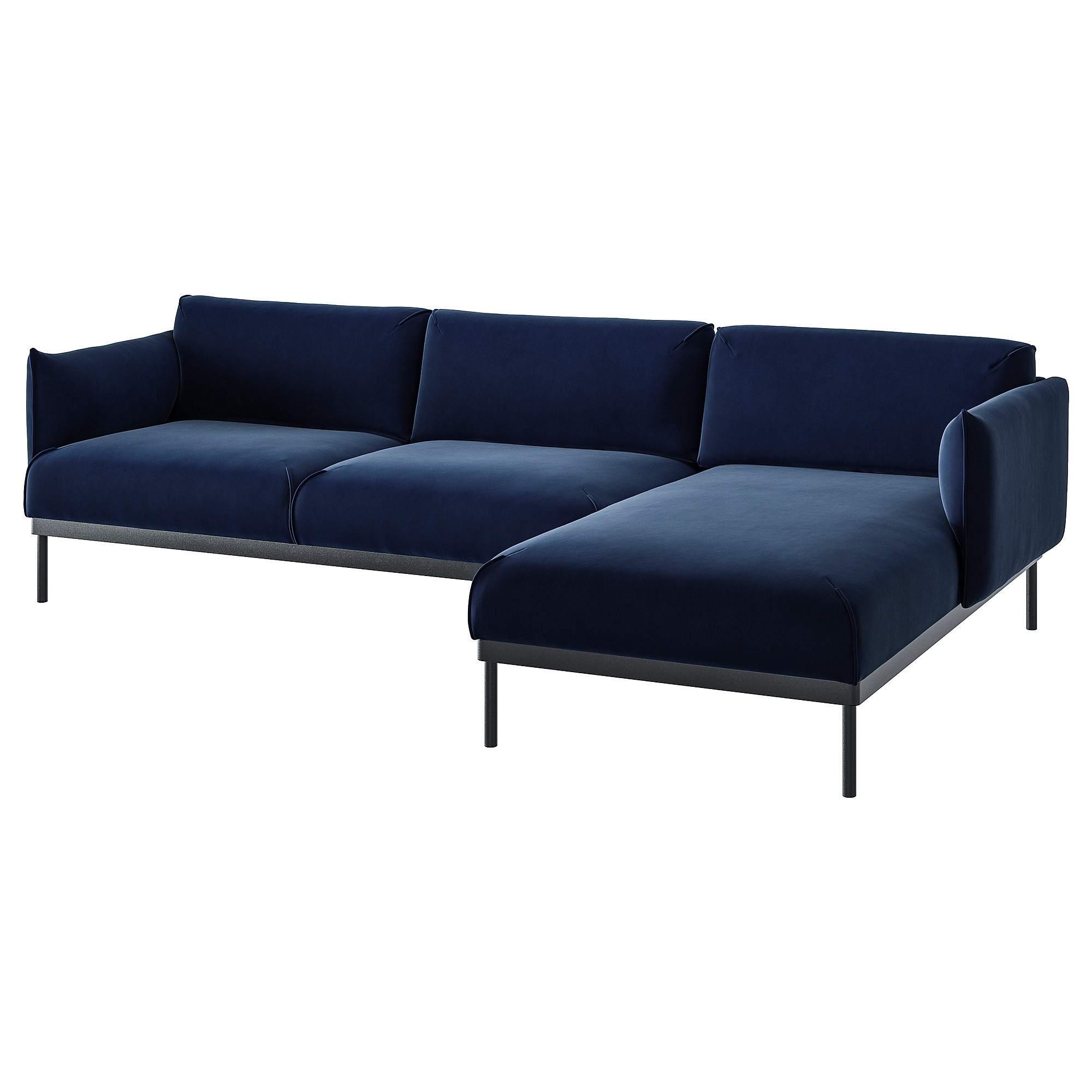 ÄPPLARYD 3-seat sofa with chaise longue