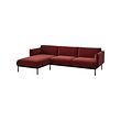 ÄPPLARYD 3-seat sofa with chaise longue