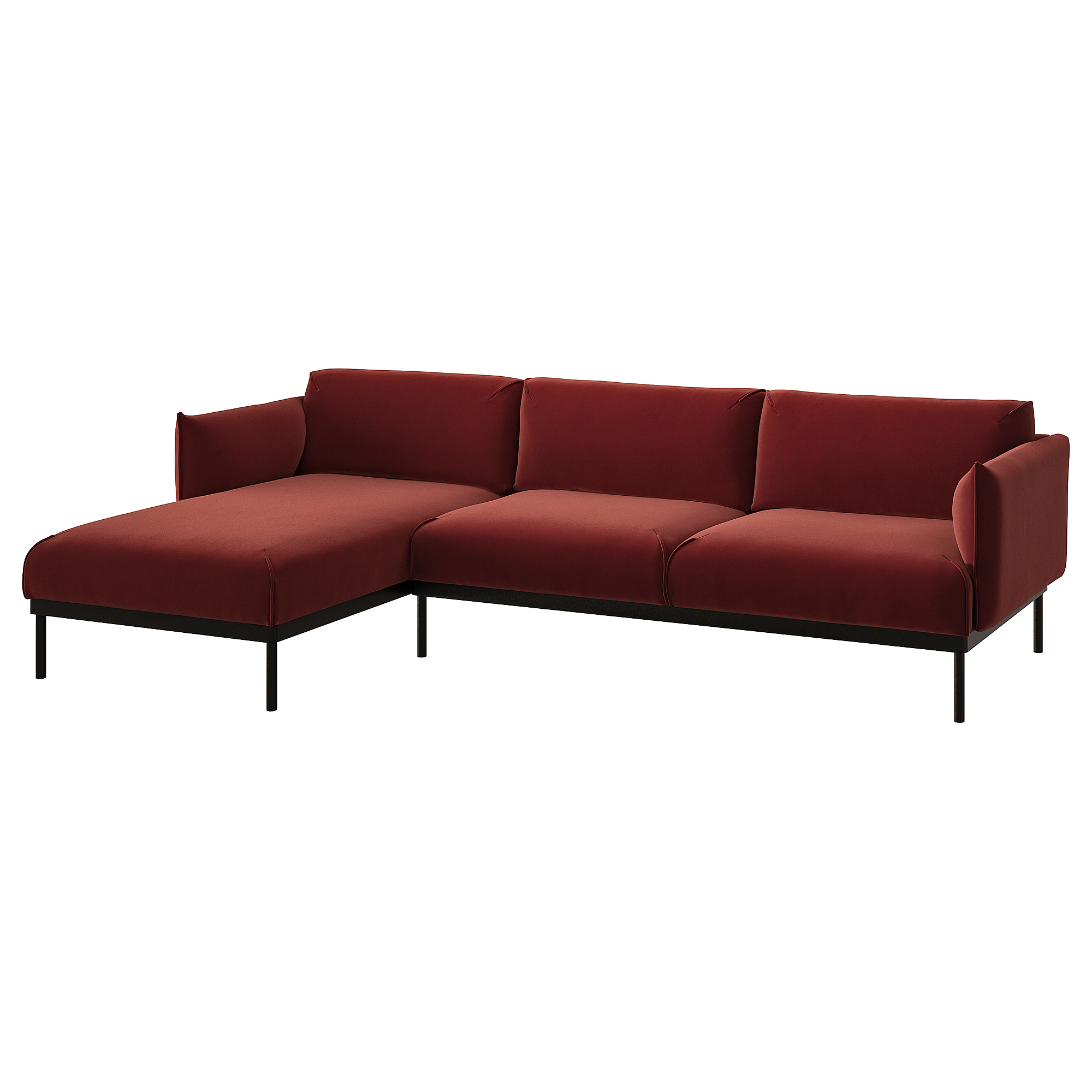 ÄPPLARYD 3-seat sofa with chaise longue