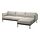 ÄPPLARYD - 三人座沙發附躺椅, Lejde 淺灰色 | IKEA 線上購物 - PE820340_S1