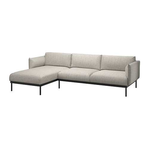 ÄPPLARYD 3-seat sofa with chaise longue