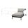 ÄPPLARYD - chaise longue section, Lejde light grey, 93x162x47 cm | IKEA Taiwan Online - PE820367_S1