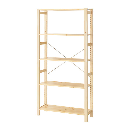 IVAR - 層架組, 松木, 89x30x179 公分 | IKEA 線上購物 - PE901291_S4