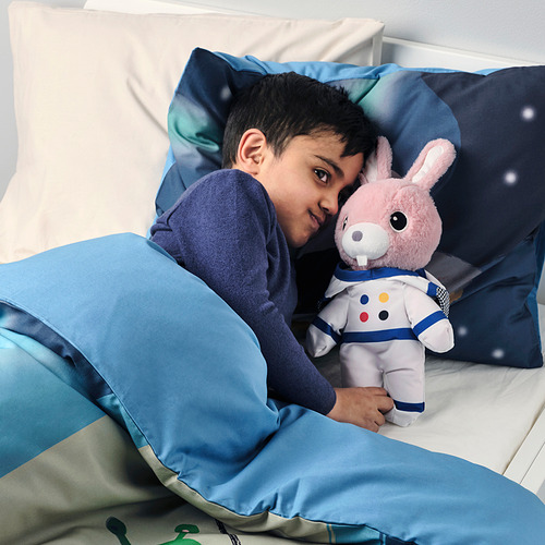 AFTONSPARV soft toy with astronaut suit