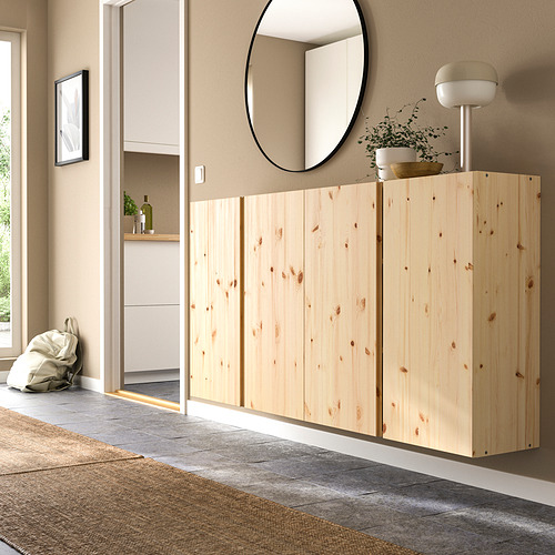 IVAR wall cabinet with doors