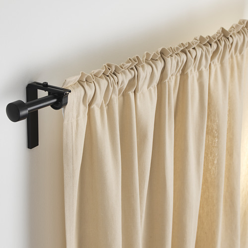 RÄCKA - curtain rod, black,120-210cm | IKEA Taiwan Online - PE569540_S4
