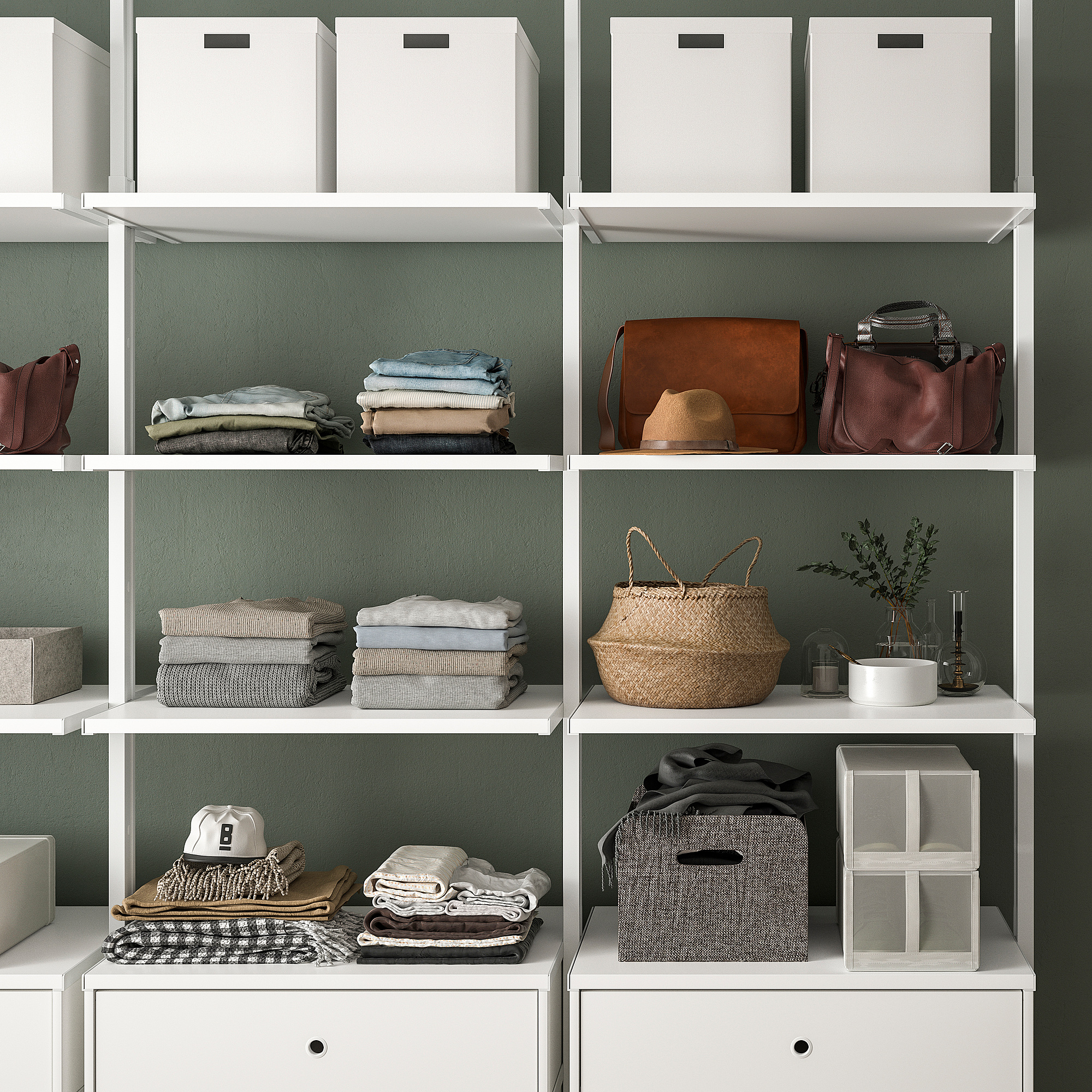 ELVARLI open storage combination