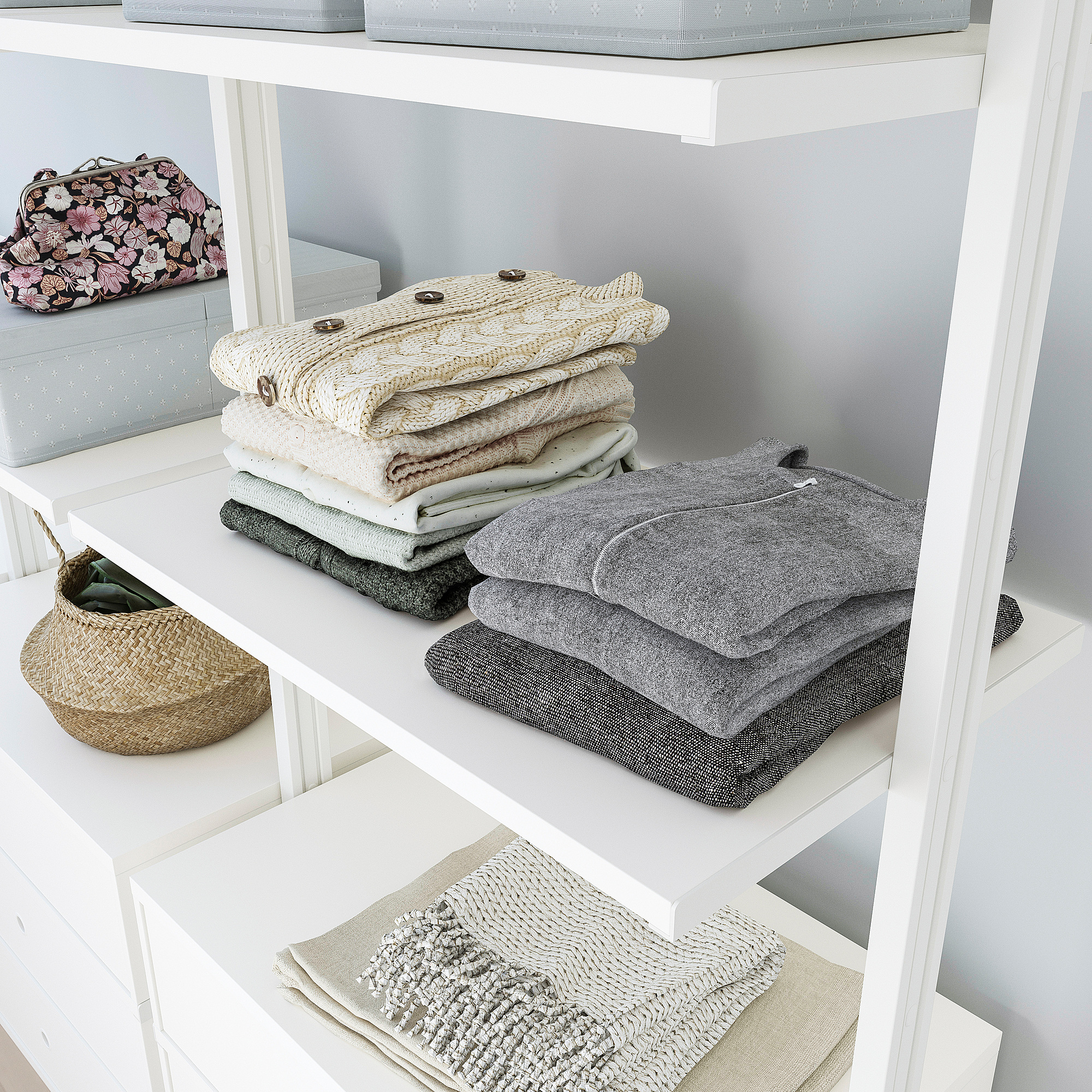 ELVARLI open storage combination