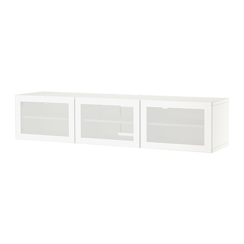BESTÅ - TV bench with doors, white/Mörtviken white | IKEA Taiwan Online - PE820422_S4
