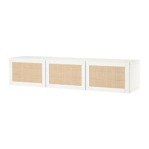 BESTÅ - 電視櫃附門板, 白色/Studsviken 白色, 180x42x38 公分 | IKEA 線上購物 - PE820428_S4