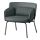 BINGSTA - 扶手椅, Vissle 深灰色/Kabusa 深灰色 | IKEA 線上購物 - PE765307_S1
