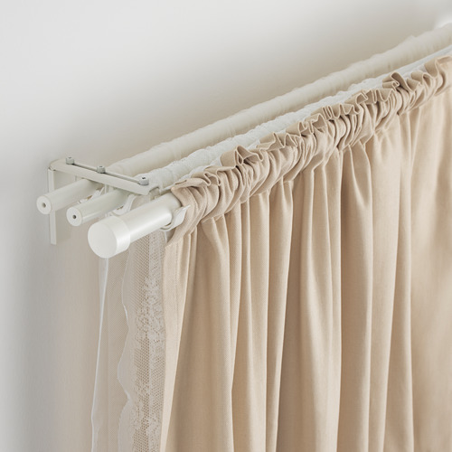 RÄCKA - curtain rod, white,210-385cm | IKEA Taiwan Online - PE569531_S4