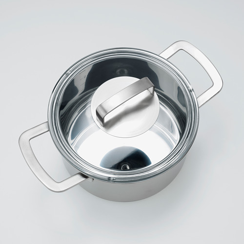 IKEA 365+ - 附蓋湯鍋, 不鏽鋼/玻璃, 3公升 | IKEA 線上購物 - PE523580_S4