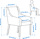 SAKARIAS - chair with armrests, black/Kvillsfors | IKEA Taiwan Online - PE820482_S1