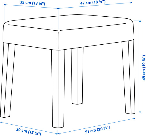 SAKARIAS - 椅凳, 黑色/Sporda 深灰色 | IKEA 線上購物 - PE820481_S4