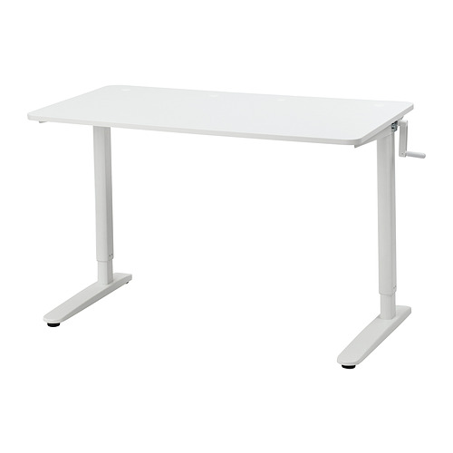 RELATERA - 升降式書桌, 白色, 117x60 公分 | IKEA 線上購物 - PE935140_S4