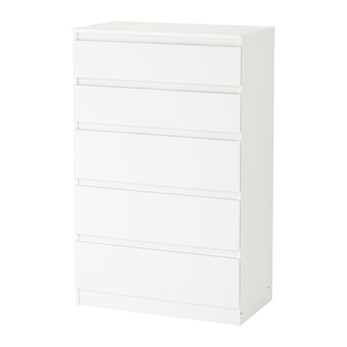 KULLEN - 抽屜櫃/5抽, 白色 | IKEA 線上購物 - PE562524_S4
