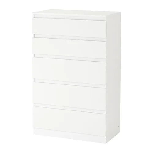 KULLEN - 抽屜櫃/5抽, 白色, 70x112 公分 | IKEA 線上購物 - PE562524_S4