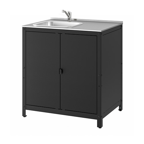 GRILLSKÄR - kitchen sink unit/cabinet, outdoor, stainless steel | IKEA Taiwan Online - PE820503_S4