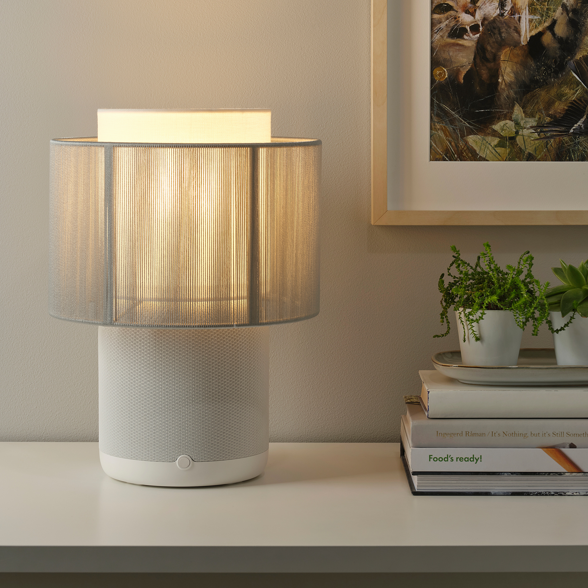 SYMFONISK speaker lamp base with WiFi