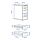 ALEX - drawer unit, white stained/oak effect | IKEA Taiwan Online - PE820897_S1